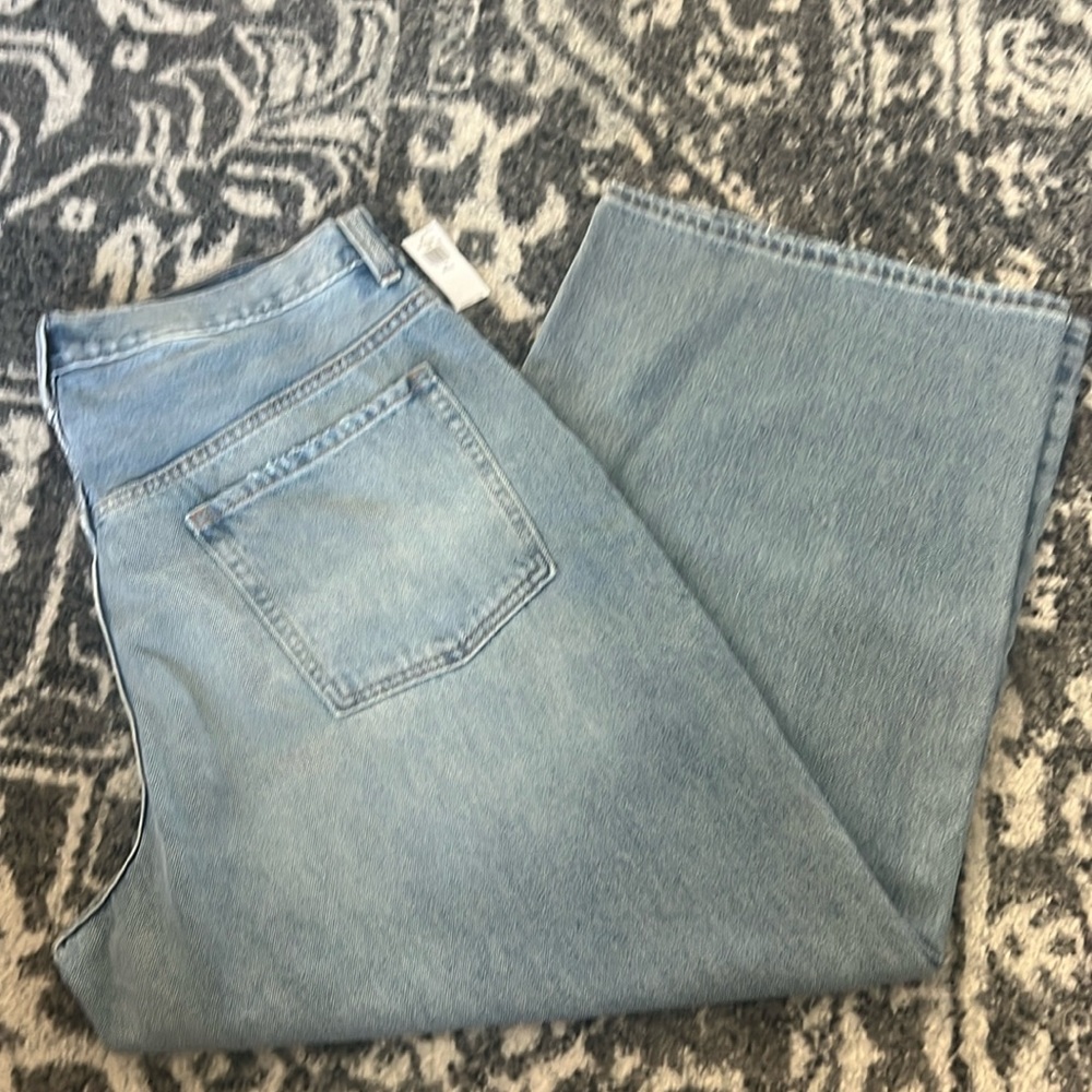 Old navy extra high rise baggy wide leg jeans